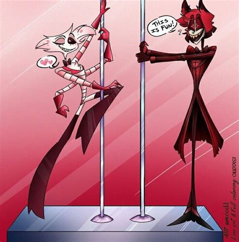 angel dust naked|Rule 34 World / angel dust (hazbin hotel).